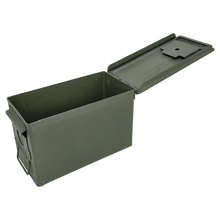 Load image into Gallery viewer, 50 Caliber Army Surplus Steel Can, Personalized Engraving Gifts shipped from USA.