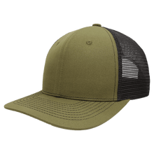 Load image into Gallery viewer, Classic Trucker Hat with free Custom Leatherette Hex Patch, Personalized Engraving Gifts shipped from USA.