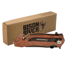Load image into Gallery viewer, Bison River 4 1/2" Rescue Knife, Personalized Engraving Gifts shipped from USA.