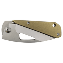 Load image into Gallery viewer, Bison River 3 1/2" Pocket Knife, Anodized Aluminum/Stainless Steel, Personalized Engraving Gifts shipped from USA.