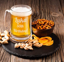 Load image into Gallery viewer, 25 oz. Custom Beer Mug with Handle