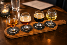 Load image into Gallery viewer, Acacia Wood/Slate Serving Board, Personalized Engraving Gifts shipped from USA.