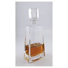 Load image into Gallery viewer, 750ML 12" Tequila Decanter Set with Four 8 oz. Glasses in a Black Gift Box with Printed Paper Sleeve. Personalized Engraving Gifts shipped from USA.