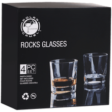 Load image into Gallery viewer, 750ML 12" Tequila Decanter Set with Four 8 oz. Glasses in a Black Gift Box with Printed Paper Sleeve. Personalized Engraving Gifts shipped from USA.