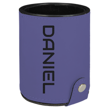 Load image into Gallery viewer, Personalized Laserable Leatherette Dice Cup with 5 Dice, Personalized Engraving Gifts shipped from USA.