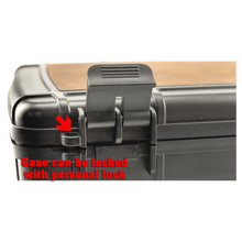 Load image into Gallery viewer, Travel Cigar Case - Laserable Leatherette, Creekside Collection, Dark Brown