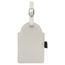 Load image into Gallery viewer, 5" x 3 1/4" Laserable Leatherette Golf Bag Tag with 3 Wooden Tees
