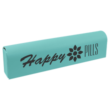 Load image into Gallery viewer, Pill Box Schedule 9 3/4" x 2 1/2" , Leatherette, Personalized Engraving Gifts shipped from USA