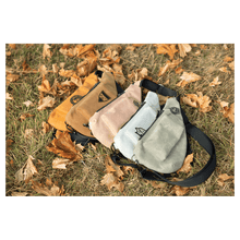 Load image into Gallery viewer, Custom Crescent Bag - Laserable Leatherette, Creekside Collection, Personalized Engraving Gifts shipped from USA.