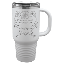 Load image into Gallery viewer, Polar Camel 32 oz. Travel Mug with Snap Lid and Straw, Personalized Engraving Gifts shipped from USA.