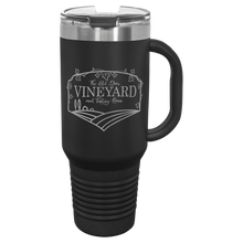 Load image into Gallery viewer, Custom Polar Camel 40 oz. Travel Mug with Handle, Straw Included