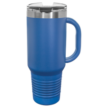 Load image into Gallery viewer, Custom Polar Camel 40 oz. Travel Mug with Handle, Straw Included