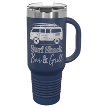 Load image into Gallery viewer, Custom Polar Camel 40 oz. Travel Mug with Handle, Straw Included