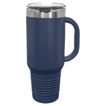Load image into Gallery viewer, Custom Polar Camel 40 oz. Travel Mug with Handle, Straw Included