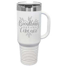 Load image into Gallery viewer, Custom Polar Camel 40 oz. Travel Mug with Handle, Straw Included