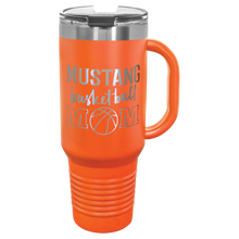 Load image into Gallery viewer, Custom Polar Camel 40 oz. Travel Mug with Handle, Straw Included