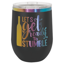 Load image into Gallery viewer, 12 oz. Wine Tumbler, Personalized Engraving Gifts shipped from USA.
