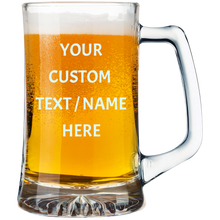 Load image into Gallery viewer, 25 oz. Custom Beer Mug with Handle