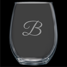 Load image into Gallery viewer, Custom 9oz Stemless Wine Glass