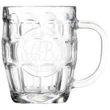 Load image into Gallery viewer, Custom 20 oz. Beer Mug with Oval Engraving Area and Handle
