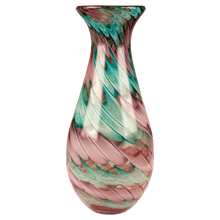 Load image into Gallery viewer, 14 1/2" Swirl Art Glass Vase, Personalized Engraving Gifts shipped from USA. (Copy)