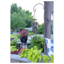 Load image into Gallery viewer, Black Powder Coated Aluminum Wind Chime, Personalized Engraving Gifts shipped from USA.