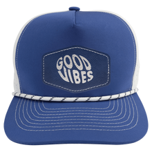 Load image into Gallery viewer, Performance Hat with Rope and Custom Leatherette Hex Patch, Personalized Engraving Gifts shipped from USA.