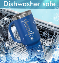 Load image into Gallery viewer, Custom Polar Camel 40 oz. Travel Mug with Handle, Straw Included