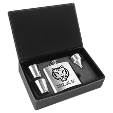Load image into Gallery viewer, Leatherette Flask Sets