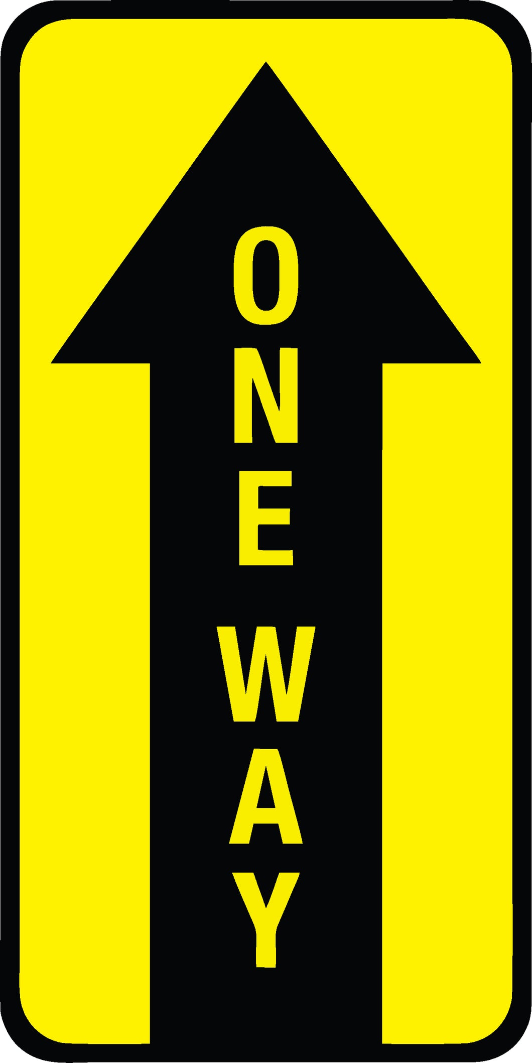 One Way Floor Graphic 6