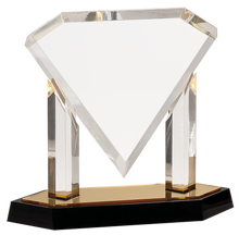 Load image into Gallery viewer, Custom Floating Diamond Acrylic, Personalized Engraving Gifts shipped from USA.