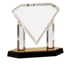 Load image into Gallery viewer, Custom Floating Diamond Acrylic, Personalized Engraving Gifts shipped from USA.