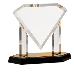 Custom Floating Diamond Acrylic