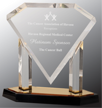 Load image into Gallery viewer, Custom Floating Diamond Acrylic, Personalized Engraving Gifts shipped from USA.