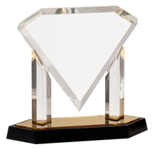 Load image into Gallery viewer, Custom Floating Diamond Acrylic, Personalized Engraving Gifts shipped from USA.