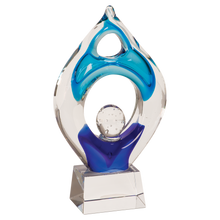 Load image into Gallery viewer, 10 1/4" Winner Art Glass