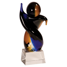 Load image into Gallery viewer, 9 1/2" Twisted Body Art Glass