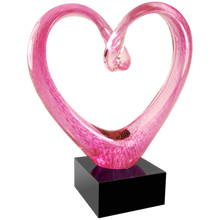 Load image into Gallery viewer, 9&quot; Pink Heart Size
