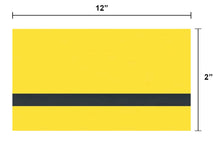 Load image into Gallery viewer, Yellow/Black Laser XT Plastic - Engrave Black, Laser Tag, Sign, Name Tag