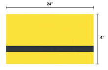 Load image into Gallery viewer, Yellow/Black Laser XT Plastic - Engrave Black, Laser Tag, Sign, Name Tag