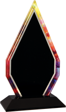 Load image into Gallery viewer, Custom Watercolor Diamond Acrylic with Black Base, Personalized Engraving Gifts shipped from USA.