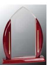 Load image into Gallery viewer, Custom Clear Arch Cathedral Acrylic, Personalized Engraving Gifts shipped from USA.