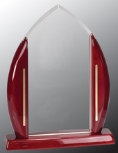 Load image into Gallery viewer, Custom Clear Arch Cathedral Acrylic, Personalized Engraving Gifts shipped from USA.