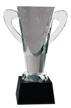 Load image into Gallery viewer, Crystal Cup on Black Pedestal Base