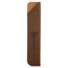 Load image into Gallery viewer, Personalized Laserable Leatherette Pen Sleeve, Personalized Engraving Gifts shipped from USA.