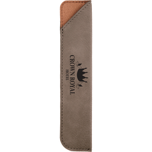 Load image into Gallery viewer, Personalized Laserable Leatherette Pen Sleeve, Personalized Engraving Gifts shipped from USA.
