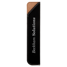 Load image into Gallery viewer, Personalized Laserable Leatherette Pen Sleeve, Personalized Engraving Gifts shipped from USA.