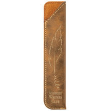 Load image into Gallery viewer, Personalized Laserable Leatherette Pen Sleeve, Personalized Engraving Gifts shipped from USA.