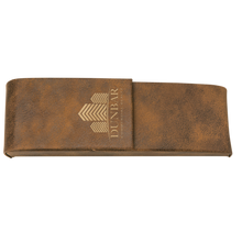 Load image into Gallery viewer, Personalized Laserable Leatherette Double Pen Case, Personalized Engraving Gifts shipped from USA.