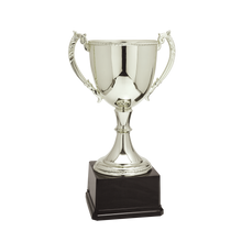 Load image into Gallery viewer, Silver Completed Zinc Cup Trophy with free custom plate, Personalized Engraving Gifts shipped from USA.